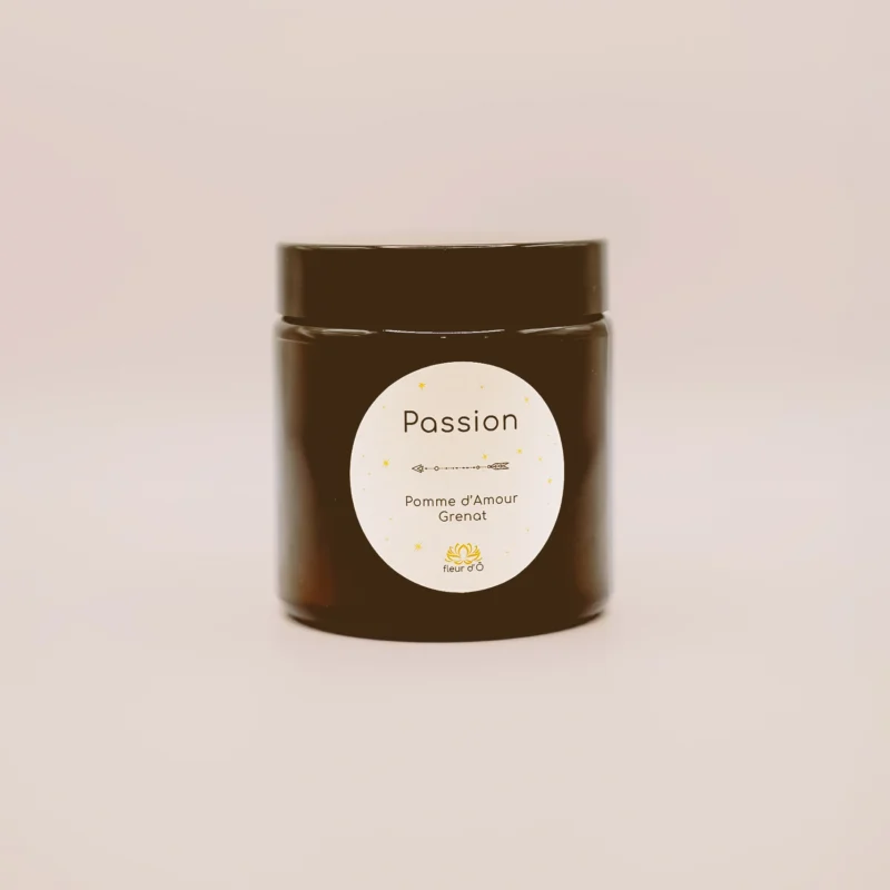 Bougie Passion : Pomme d’Amour, Grenat