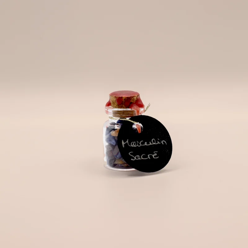 Fiole d'intention Masculin sacré - Fleur d'Ô