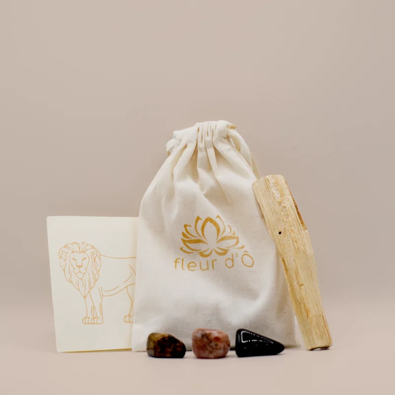 Pochon Astro - Lion - Fleur d'Ô