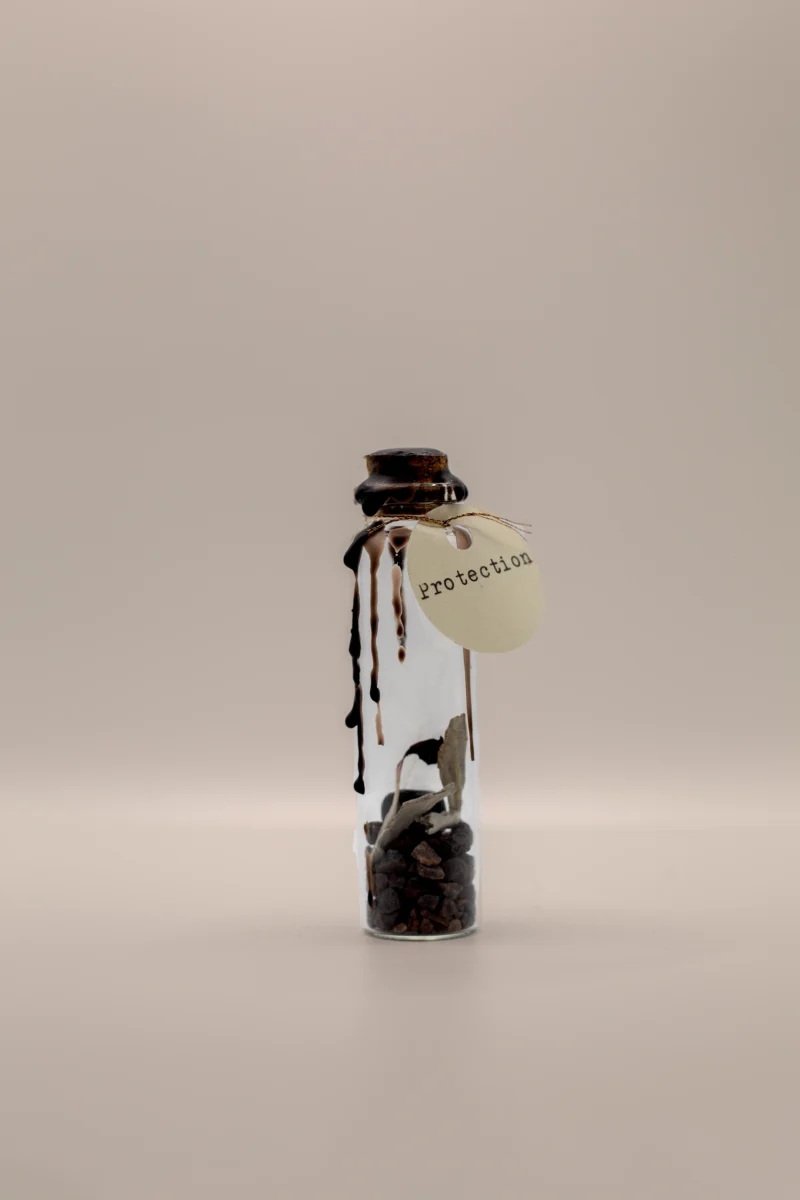 Spell jar protection-Fleur d'Ô